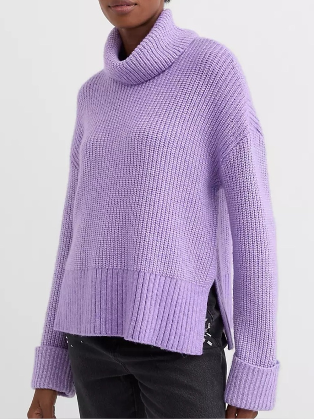 NWT! LOFT Ribbed Mock Sweater